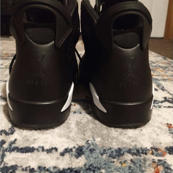 Nike Air Jordan Retro 6 Blackcat… deadstock Slightly used 9/10 - Picture 4 of 5